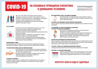 ОБ ОСНОВНЫХ ПРИНЦИПАХ КАРАНТИНА В ДОМАШНИХ УСЛОВИЯХ